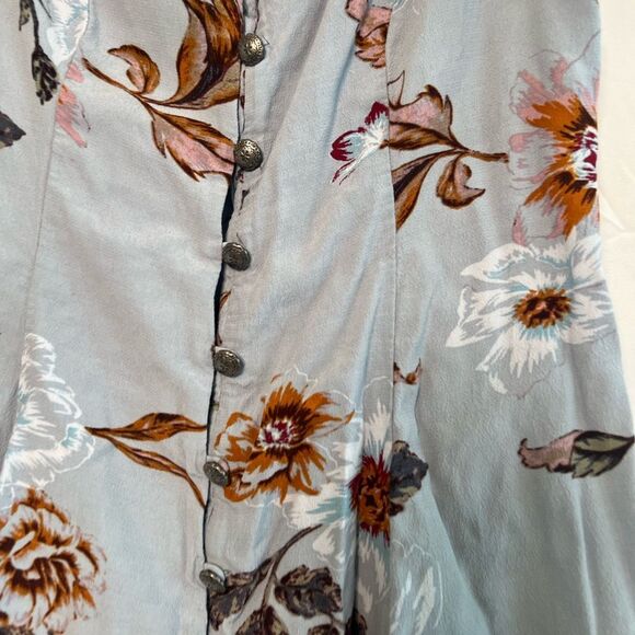 Kimchi Blue Floral A-line Dress - Lightweight, size S - Picture 4 of 7